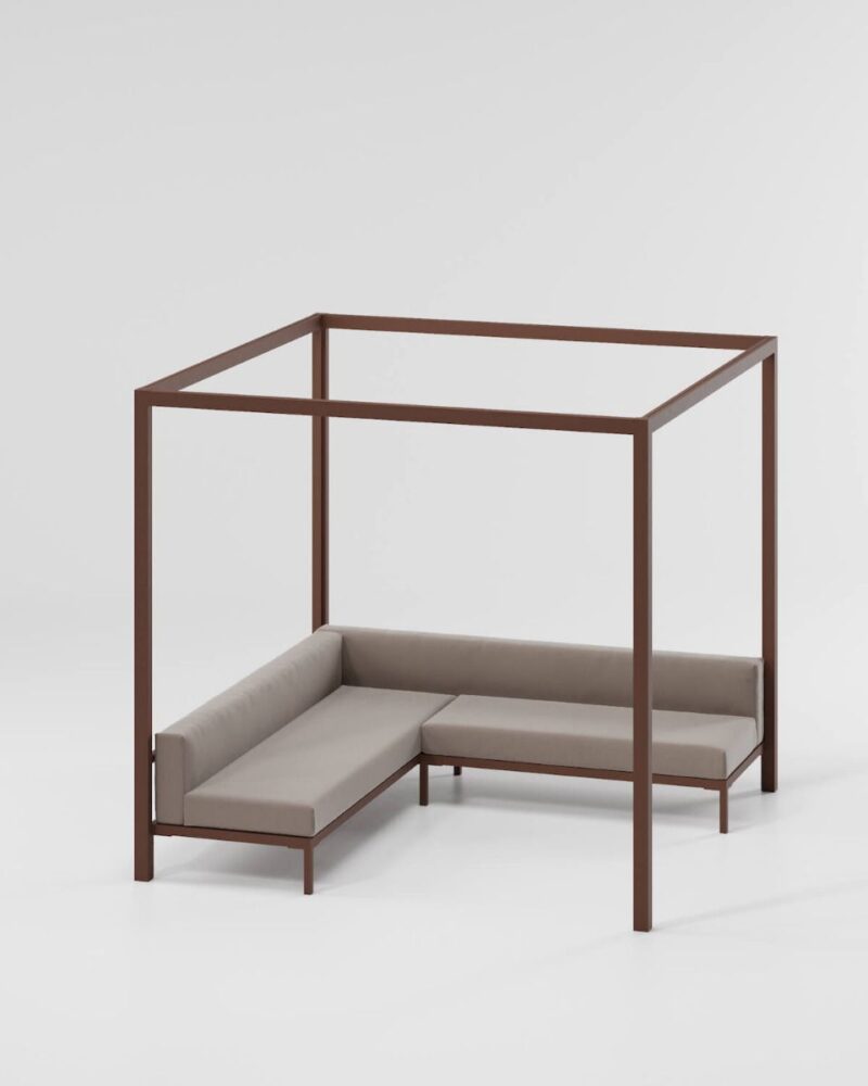 Lounge Pavilion Corner Bench - Kettal